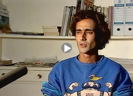 Entrevista al insumiso Jose María Sánchez sobre los valores de la Insumisión y la Objeción de Conciencia. 1994. Sevilla (España)