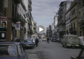 Carteles y pancartas sobre la autonomía de Andalucía. 1979. Sevilla (España)